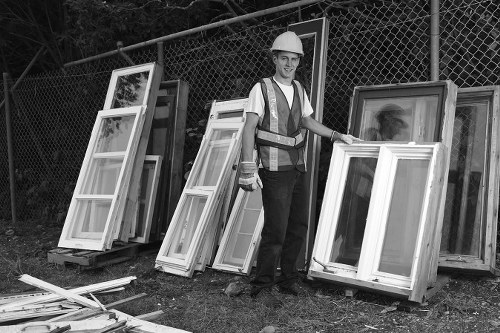 Professional office clearance team at work in Tower Hamlets